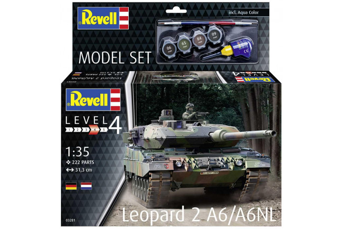 ModelSet tank 63281 - Leopard 2 A6/A6NL (1:35)