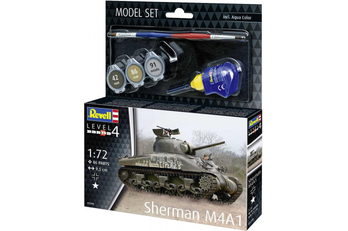 ModelSet tank 63290 - Sherman M4A1 (1:72)