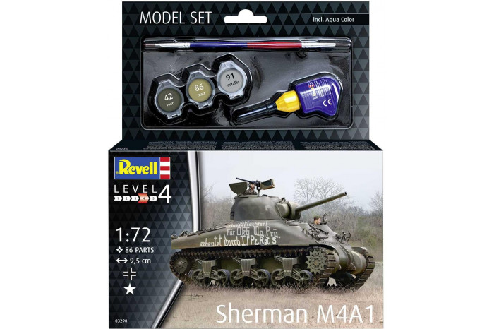 ModelSet tank 63290 - Sherman M4A1 (1:72)