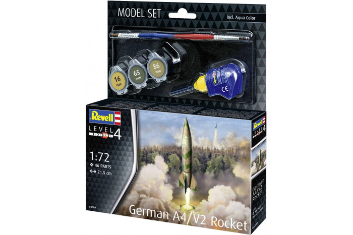 ModelSet raketa 63309 - German A4/V2 Rocket (1:72)