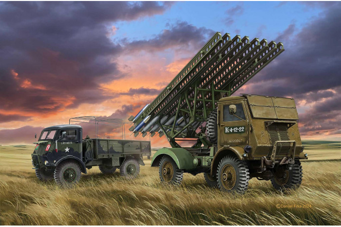 ModelSet military 63338 - W.O.T. 8 BM-13-16 Katyusha/Cargo (1:35)