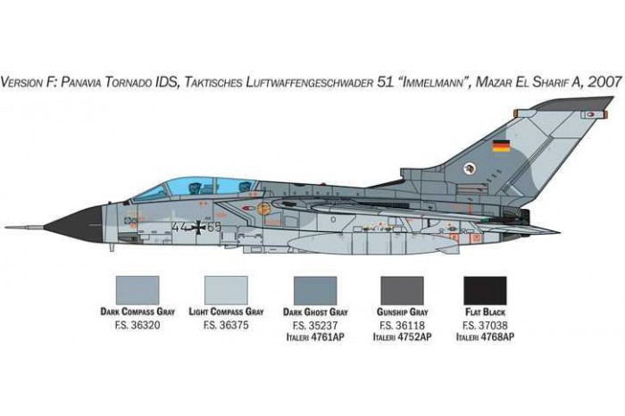 Model Kit War Thunder letadlo 35107 - Tornado GR.1/IDS (1:48)