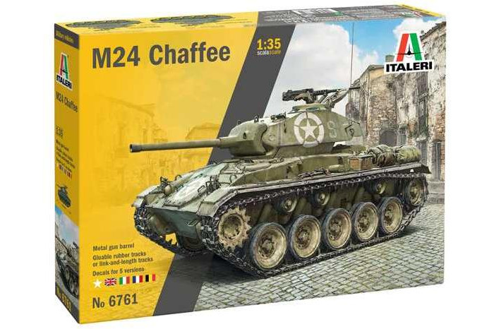 Model Kit tank 6761 - M24 "Chaffee" (1:35)