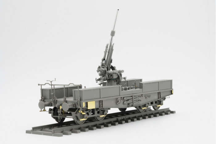 German 88mm Gun Flak 36 on SSys Wagon (1:35) - 044