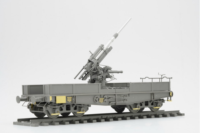 German 88mm Gun Flak 36 on SSys Wagon (1:35) - 044