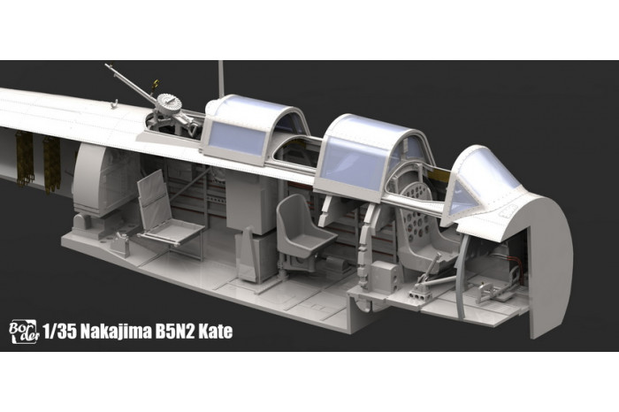 Nakajima B5N2 TYPE 97 Carrier Attack Bomber "Kate" (1:35) - 005