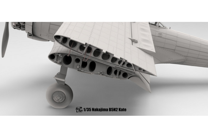 Nakajima B5N2 TYPE 97 Carrier Attack Bomber "Kate" (1:35) - 005