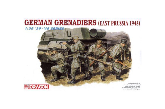 Model Kit figurky 6057 - GERMAN GRENADIERS (EAST PRUSSIA 1945) (1:35)