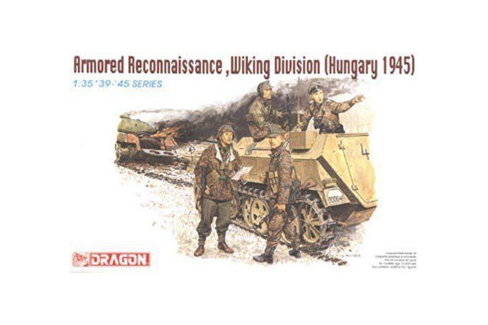 Model Kit figurky 6131 - ARMORED RECONNAISSANCE, WIKING DIVISION (HUNGARY 1945) (1:35)