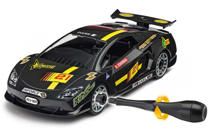 Junior Kit auto 00809 - Racing Car, black (1:20)