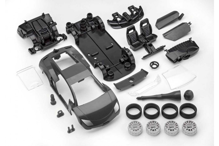 Junior Kit auto 00809 - Racing Car, black (1:20)