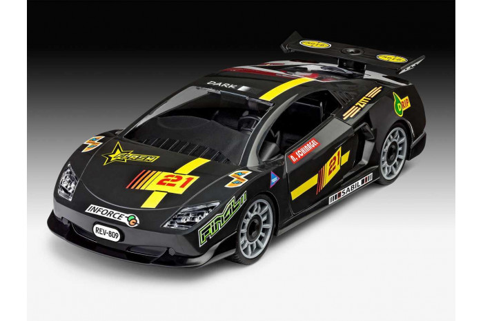 Junior Kit auto 00809 - Racing Car, black (1:20)
