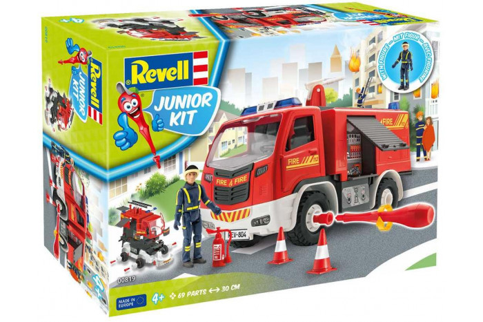 Junior Kit auto 00819 - Firetruck with figure (1:20)