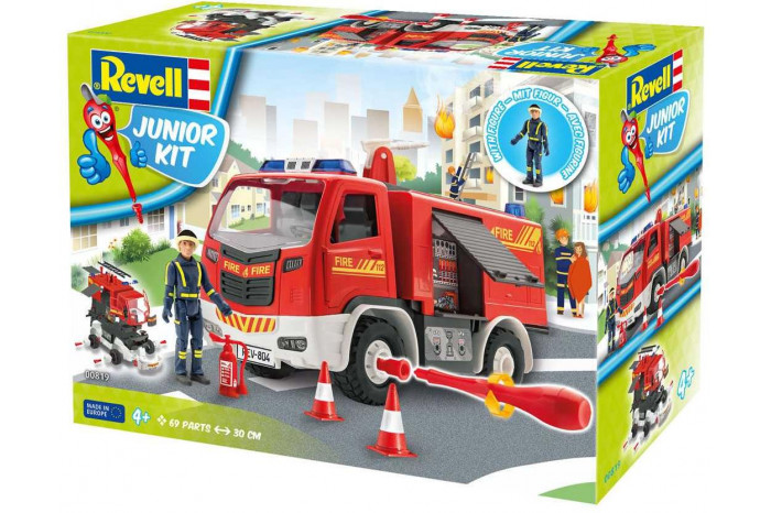 Junior Kit auto 00819 - Firetruck with figure (1:20)
