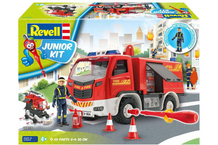 Junior Kit auto 00819 - Firetruck with figure (1:20)