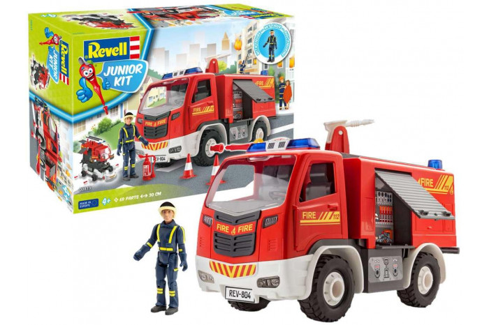 Junior Kit auto 00819 - Firetruck with figure (1:20)