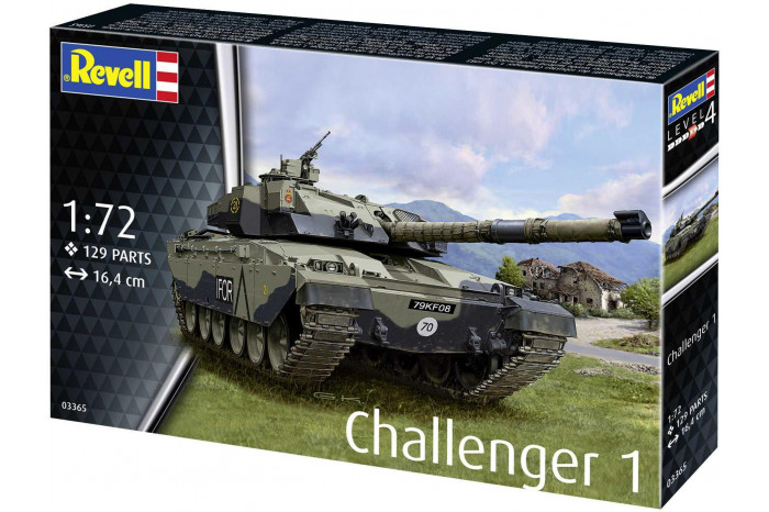 Plastic ModelKit tank 03365 - Challenger 1 (1:72)