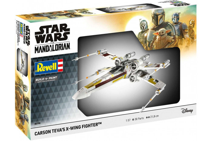 Plastic ModelKit SW 06790 - Carson Teva's X-Wing Fighter: The Mandalorian (1:57)