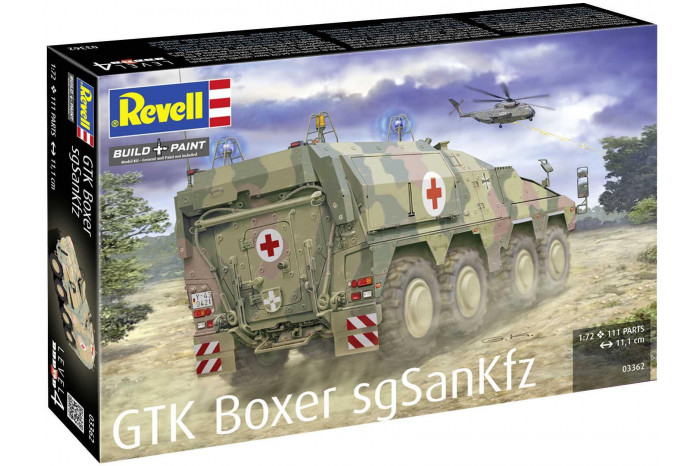 Plastic ModelKit military 03362 - GTK Boxer sgSANKfz (1:72)