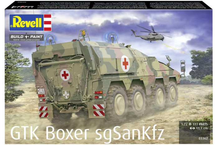 Plastic ModelKit military 03362 - GTK Boxer sgSANKfz (1:72)