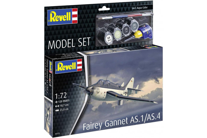 ModelSet letadlo 63775 - Fairey Gannet AS.1/AS.4 (1:72)