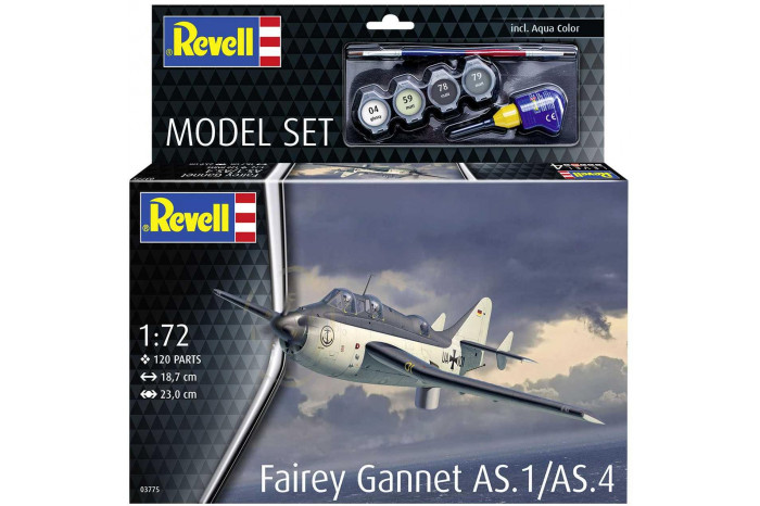 ModelSet letadlo 63775 - Fairey Gannet AS.1/AS.4 (1:72)