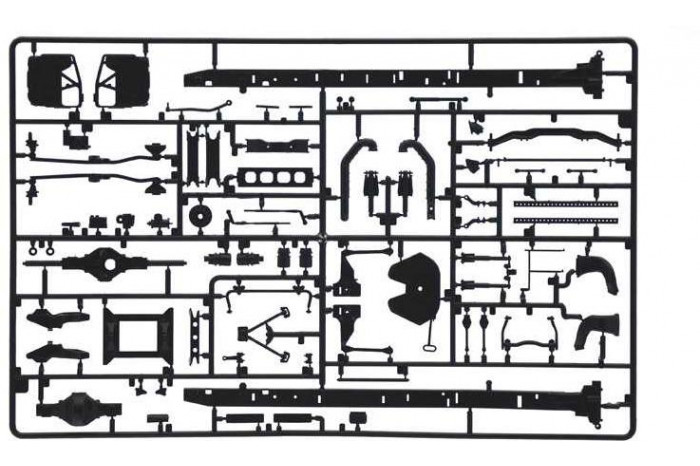 Model Kit truck 3967 - Volvo FH Low Roof (1:24)
