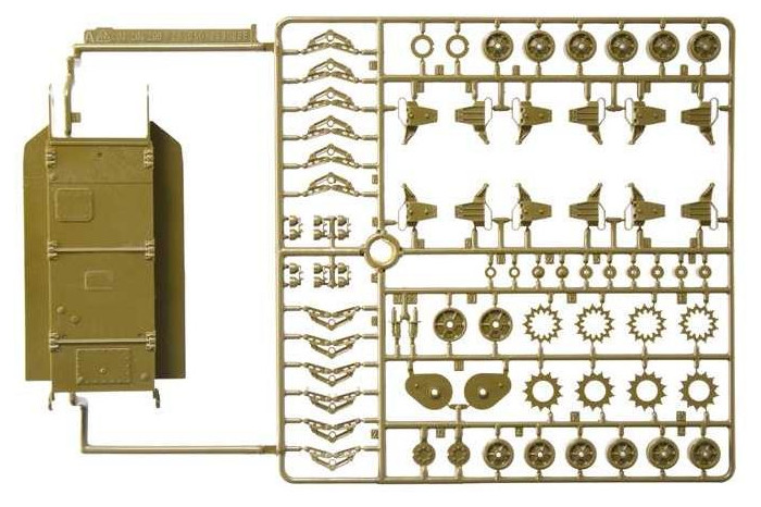 Model Kit tank 96440 - Sherman M4A3 Wet (1:35)