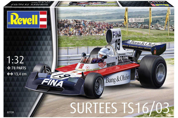 Plastic ModelKit auto 07739 - Surtees TS16/03 (1:32)