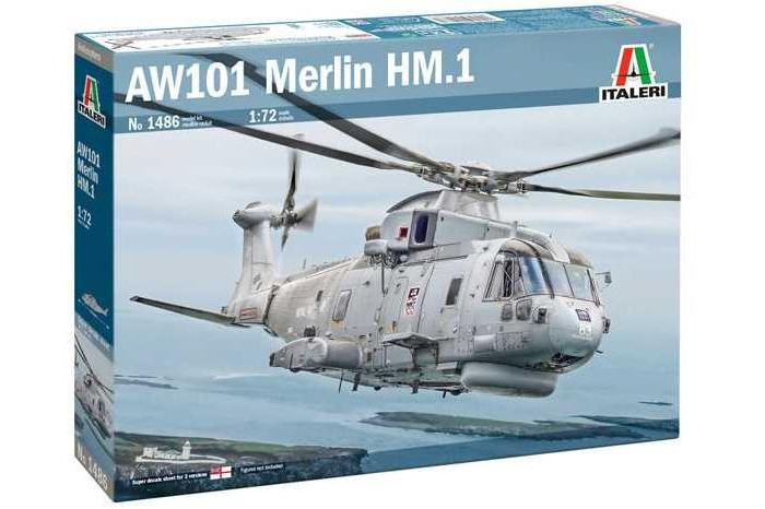 Model Kit vrtulník 1486 - AW-101 Merlin HM.1 (1:72)