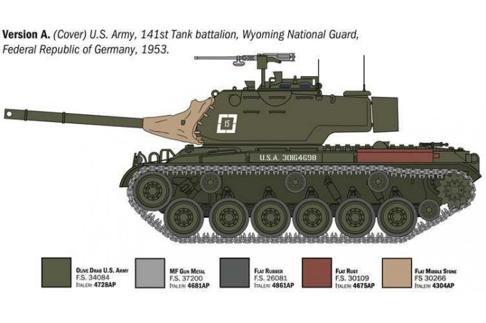 Model Kit tank 6763 - M47 Patton (1:35)