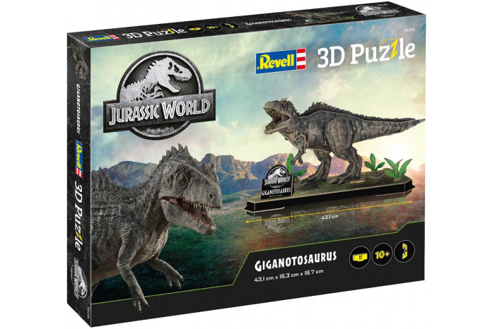 3D Puzzle REVELL 00245 - Jurassic World - Gigantosaurus