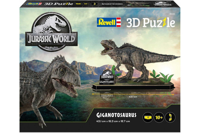 3D Puzzle REVELL 00245 - Jurassic World - Gigantosaurus