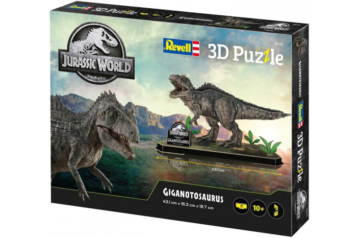 3D Puzzle REVELL 00245 - Jurassic World - Gigantosaurus