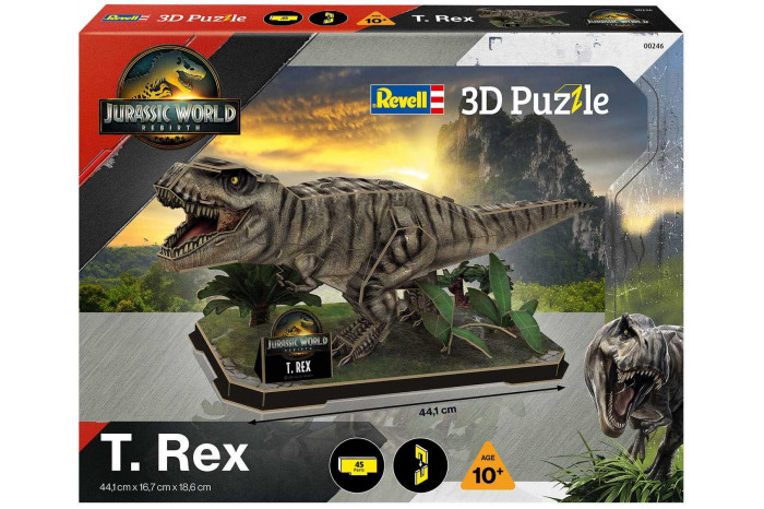3D Puzzle REVELL 00246 - Jurassic World - T-Rex