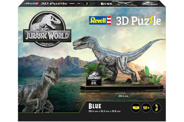 3D Puzzle REVELL 00247 - Jurassic World - Blue