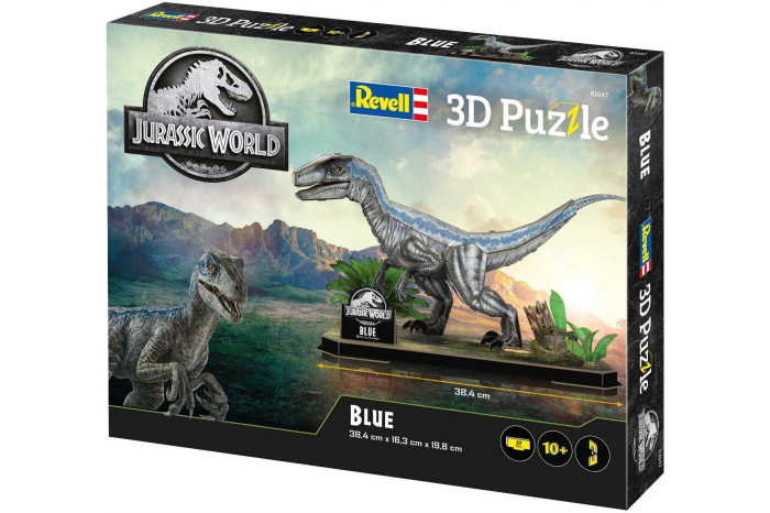 3D Puzzle REVELL 00247 - Jurassic World - Blue