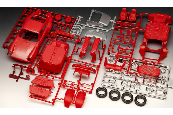 Gift-Set auto 05634 - Porsche 911 Turbo (50th Anniversary) (1:24)