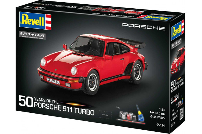 Gift-Set auto 05634 - Porsche 911 Turbo (50th Anniversary) (1:24)