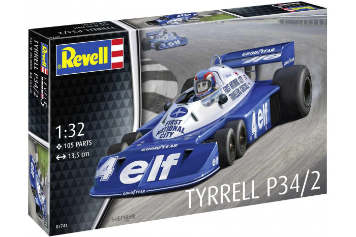 Plastic ModelKit auto 07741 - Tyrrel P34/2 6-Wheeler (1:32)