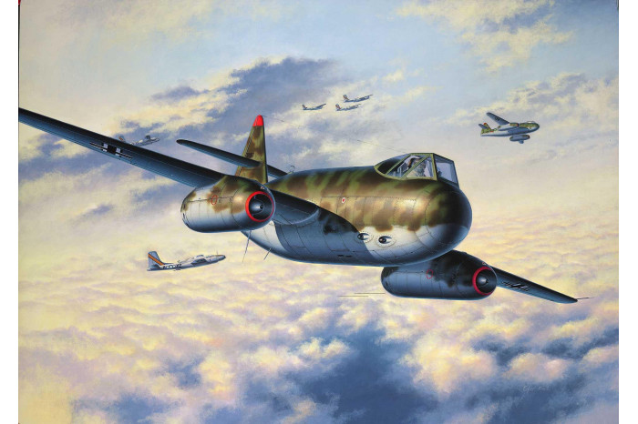 Plastic ModelKit letadlo 03774 - Messerschmitt P.1099A - P-Series (1:72)