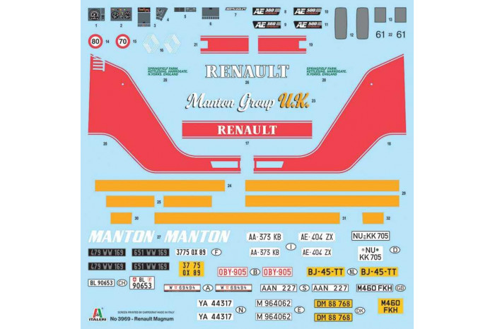Model Kit truck 3969 - Renault AE500 Magnum (1:24)