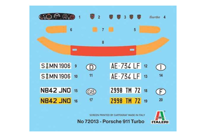 Model Set auto 72013 - Porsche 911 (1:24)