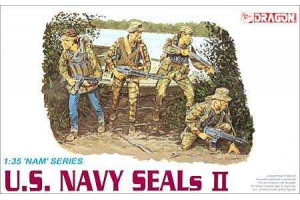 Model Kit figurky 3316 - U.S. NAVY SEALs II (1:35)