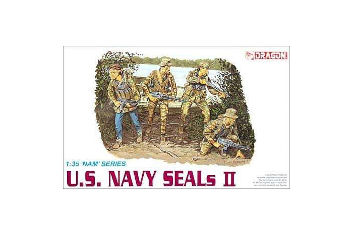 Model Kit figurky 3316 - U.S. NAVY SEALs II (1:35)