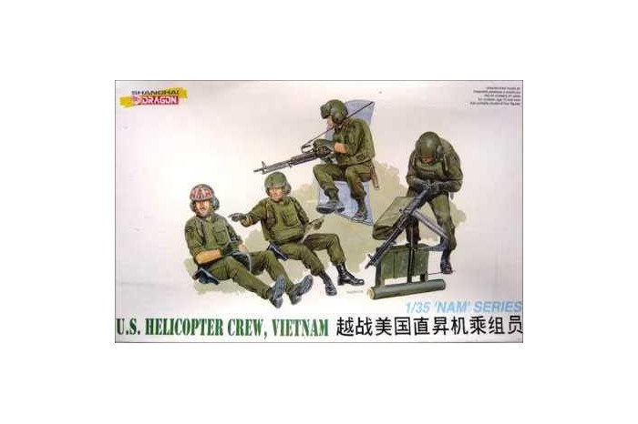 Model Kit figurky 3311 - U.S. HELICOPTER CREW (VIETNAM) (1:35)
