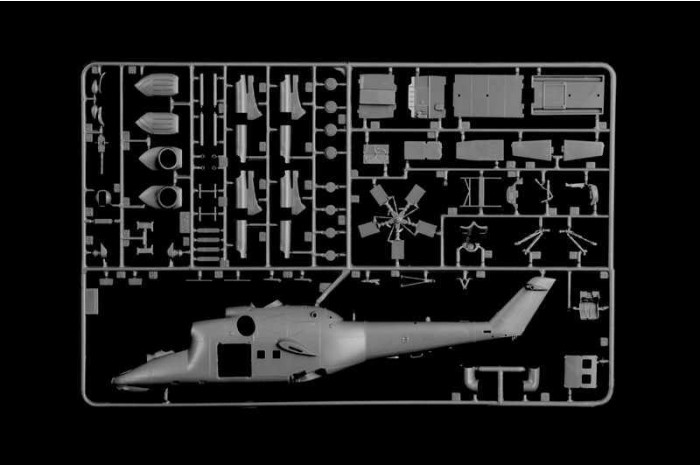 Model Kit vrtulník 1432 - Mil Mi-24 P /Mil Mi - 35 P (1:72)
