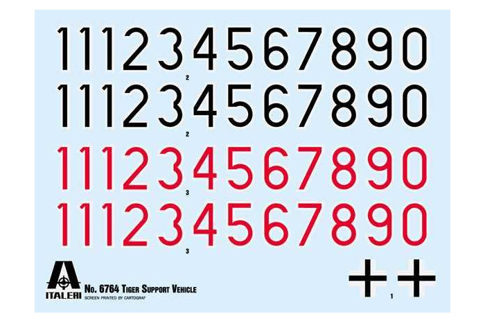 Mode Kit military 6764 - Tiger Support Vehicle (1:35)