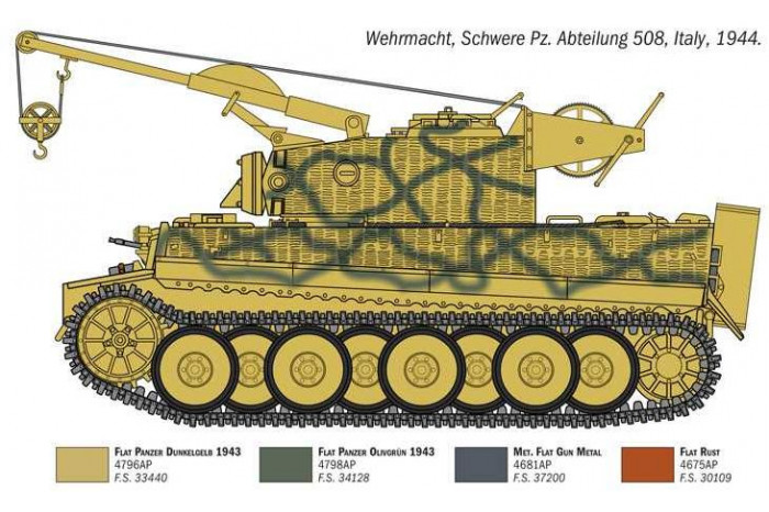Mode Kit military 6764 - Tiger Support Vehicle (1:35)