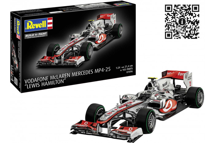Plastic ModelKit auto 07096 - Vodafone McLaren Mercedes MP4-25 "L.Hamilton" (1:24)